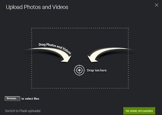 Upload images to SmugMug